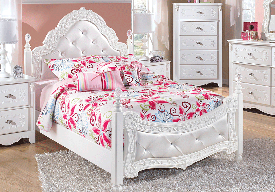 Exquisite Youth Full Poster Bed