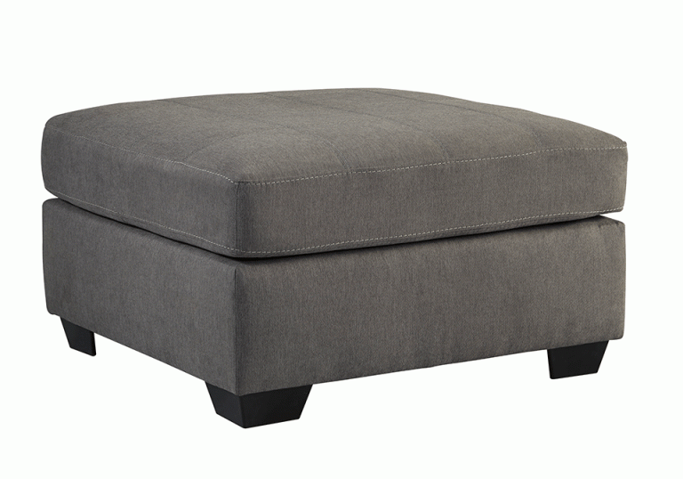 Maier Charcoal Oversized Accent Ottoman