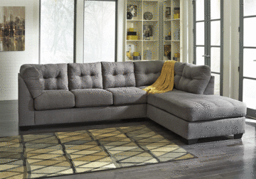 Maier Charcoal LAF Sleeper Sofa Sectional