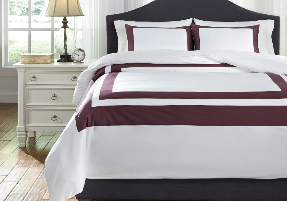 Daruka King Duvet Cover Set Cincinnati Overstock Warehouse