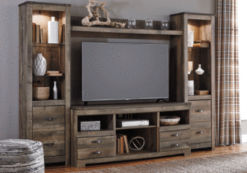 Trinell 4pc Entertainment Center