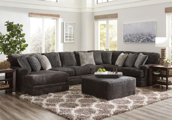 Mammoth Smoke 3pc LAF Chaise Sectional