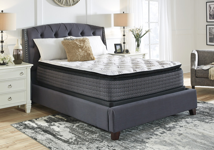 ashley pillow top market special 15 queen mattress