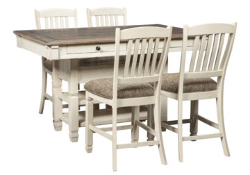 Bolanburg Two-Tone Brown 5 Pc. Counter Height Dining Set