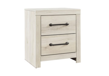 Cambeck Whitewash Two-Drawer Night Stand