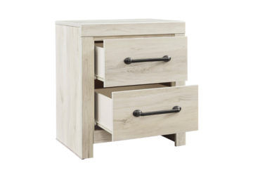Cambeck Whitewash Two-Drawer Night Stand