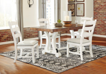 Valebeck Two-Tone 5PC Dining Set