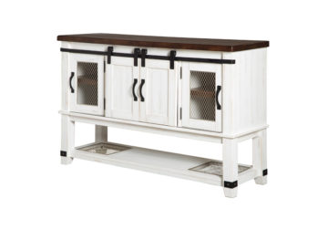 Valebeck Two-Tone Dining Room Server