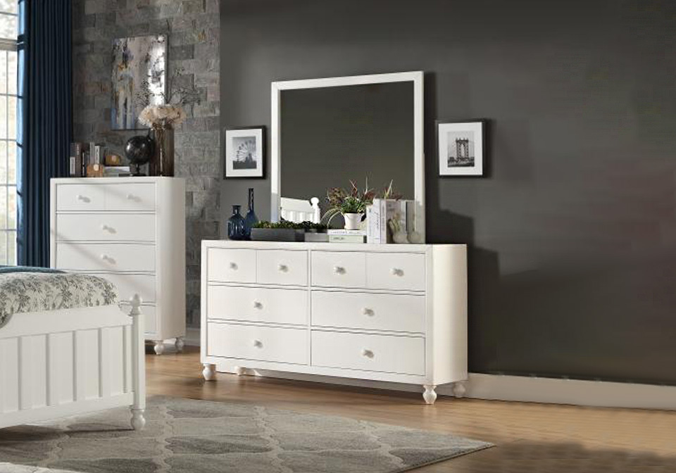 Tinley White Dresser Cincinnati Overstock Warehouse