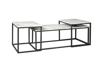 Donnesta Two-Tone 3pc Occasional Table Set