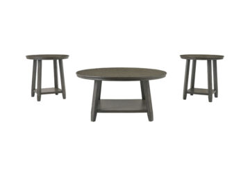 Caitbrook Gray 3pc Occasional Table Set