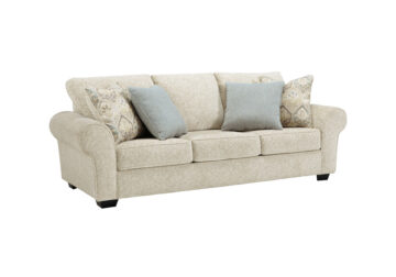 Haisley Ivory Sofa Set