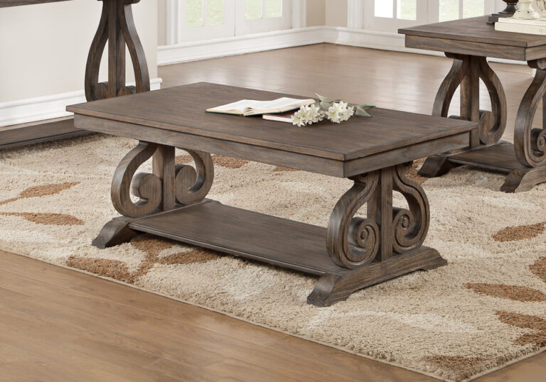 Toulon Dark Oak Cocktail Table | Cincinnati Overstock ...