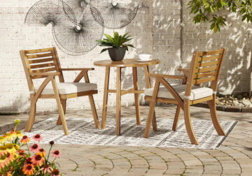 Vallerie Outdoor Chairs With Table Set