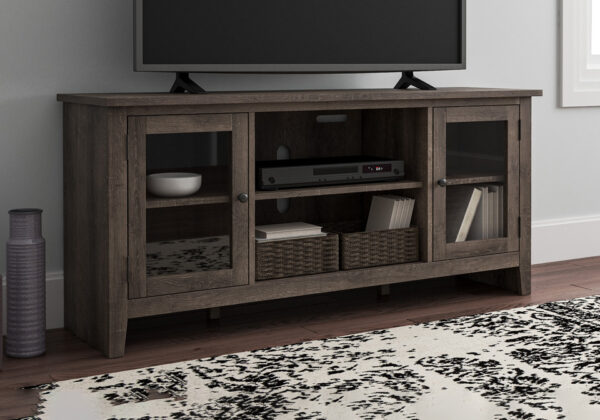Arlenbry Large Gray TV Stand