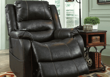 Yandel Black Power Lift Recliner
