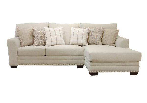 Middleton Cement 2pc RAF Chaise Sectional