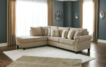 Dovemont Putty LAF Chaise Sectional