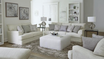 Zeller Cream Sofa Set