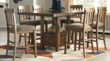 Flaybern Counter Height Dining 7pc Table Set