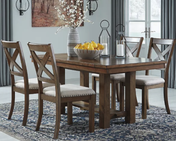 Moriville Dining Extension 5pc Table Set