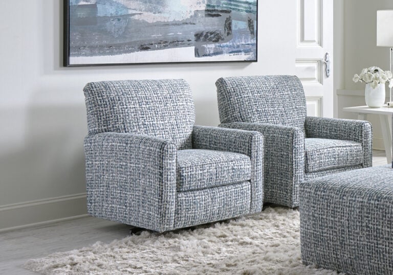 Hooten Caspian Accent Swivel Chair Cincinnati Overstock Warehouse