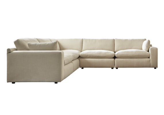 elyza linen sectional