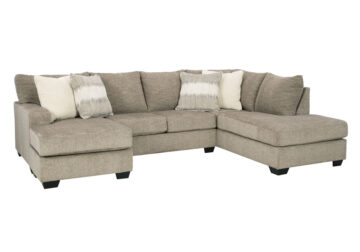 Creswell Stone 2pc RAF Chaise Sectional