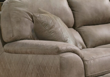Royce Taupe 3pc RAF Chaise Sectional