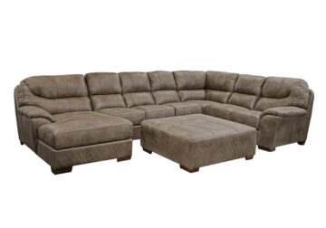 Royce Taupe 3pc LAF Chaise Sectional