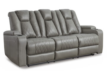 Mancin Gray Reclining Sofa