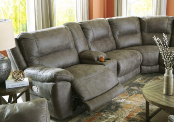 Cranedall Quarry 6pc Power Reclining Sectional