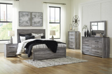 Bronyan Gray Queen Bed Set