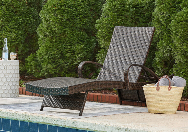 Kantana Brown Outdoor Chaise Lounge Set Cincinnati Overstock Warehouse