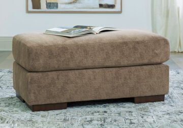 Jayne Park Pecan Ottoman