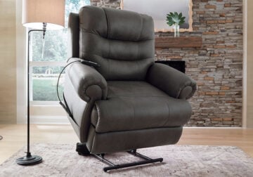 Revived and Restored Granite Power Lift Recliner