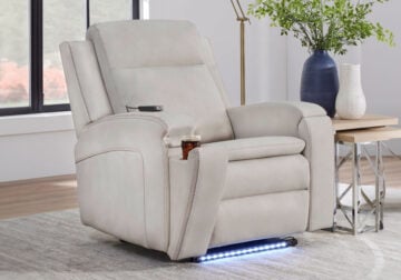 Skyler Cream Power Recliner w/ AutoGlide