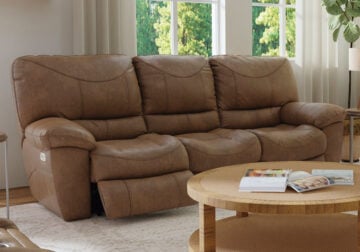 Reznor Cigar Power Reclining Sofa