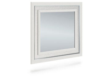Zuraleus White Bedroom Mirror