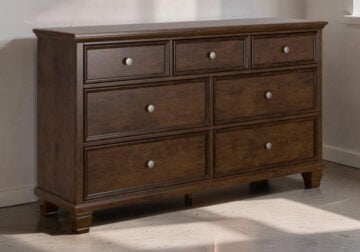 Danabrin Brown Dresser