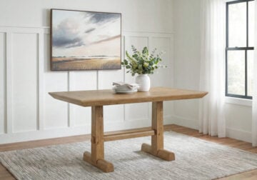 Ridgester Light Brown Counter Height Table