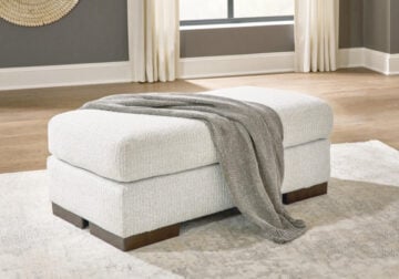 Hartside Frosted Ottoman