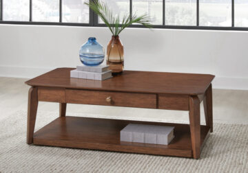 Trenmour Medium Brown Rectangular Cocktail Table