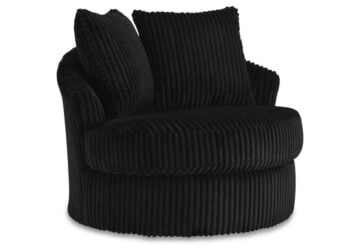 Gramwell Onyx Swivel Accent Chair