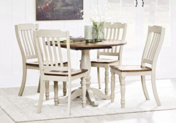 Wirloni Two-Tone 5pc. Dining Set