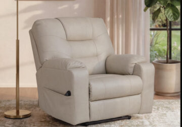 Belmone Pike Sand Power Lift Recliner