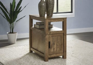 Fendenmore Brown Chair Side End Table