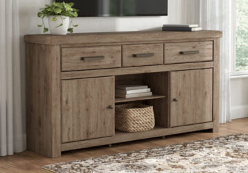 Garistyn Brown XL TV Stand