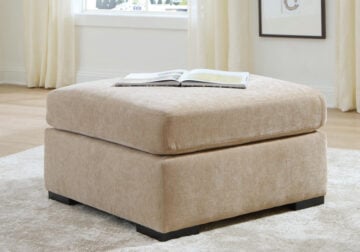 Bridgepoint Almond Oversized Accent Ottoman