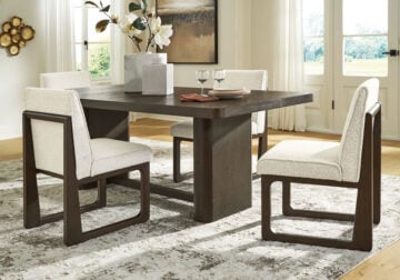 Radkin Burnished Brown 5pc. Dining Set